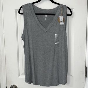 dip Gray Sleeveless Women Sleep top size M